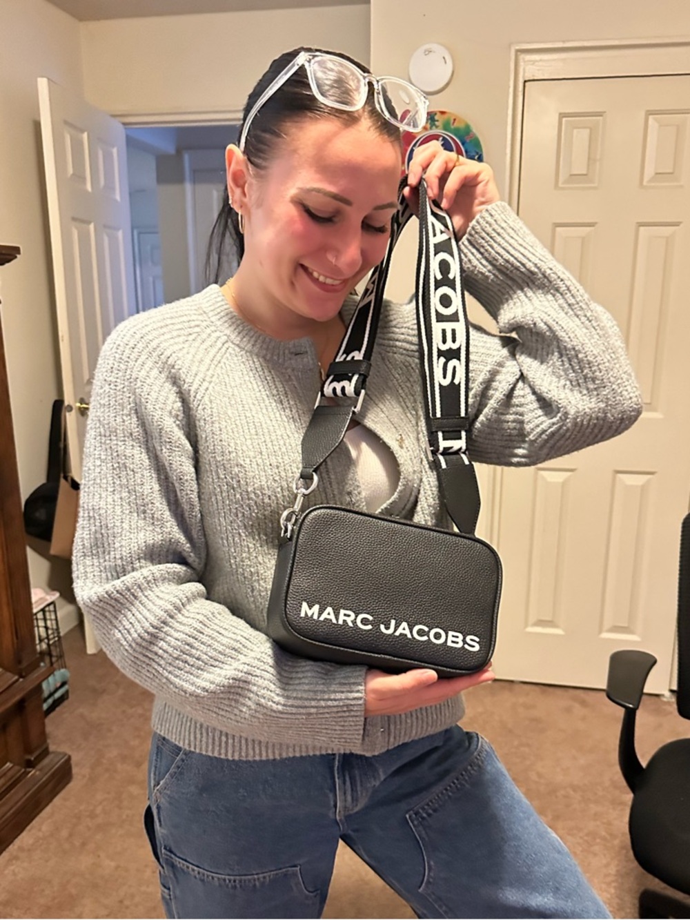 I surprised my daughter Hannah with a Marc Jacobs Camera Bag FROM THE POSH KINGS
